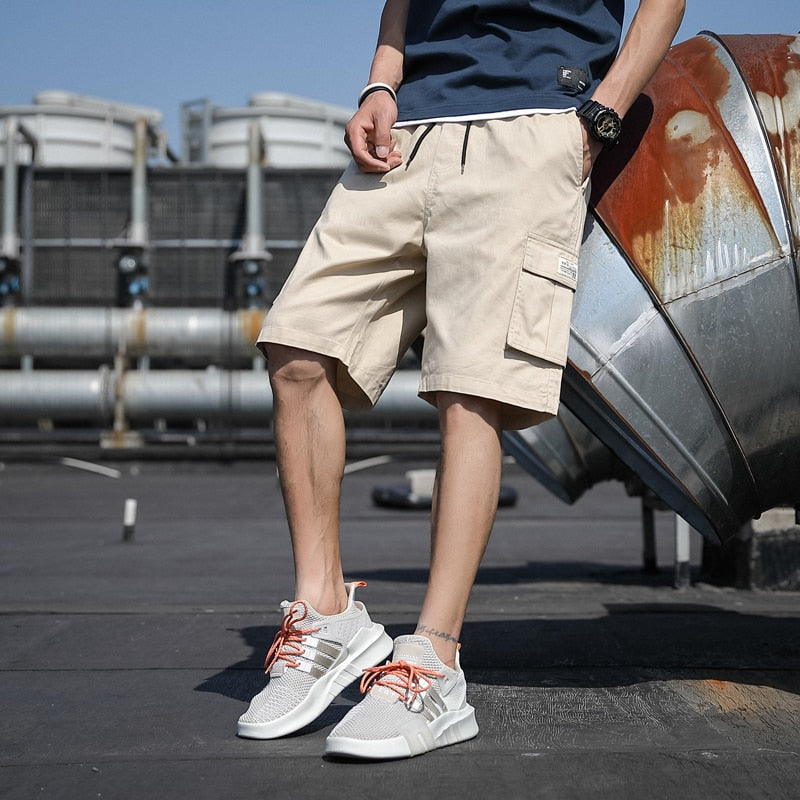 Summer High Quality Men Casual Loose Shorts