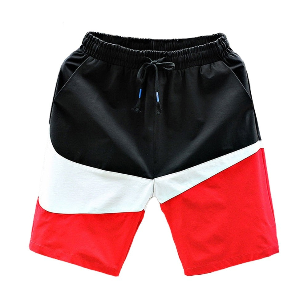 Summer Men Sport Cotton Loose Casual Shorts