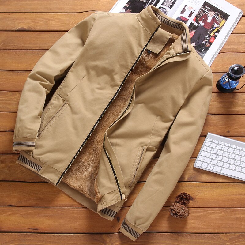 New Casual Outerwear Men's Bomber Jacket