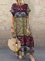 Women's Printed Fashion Summer Maxi Dresses