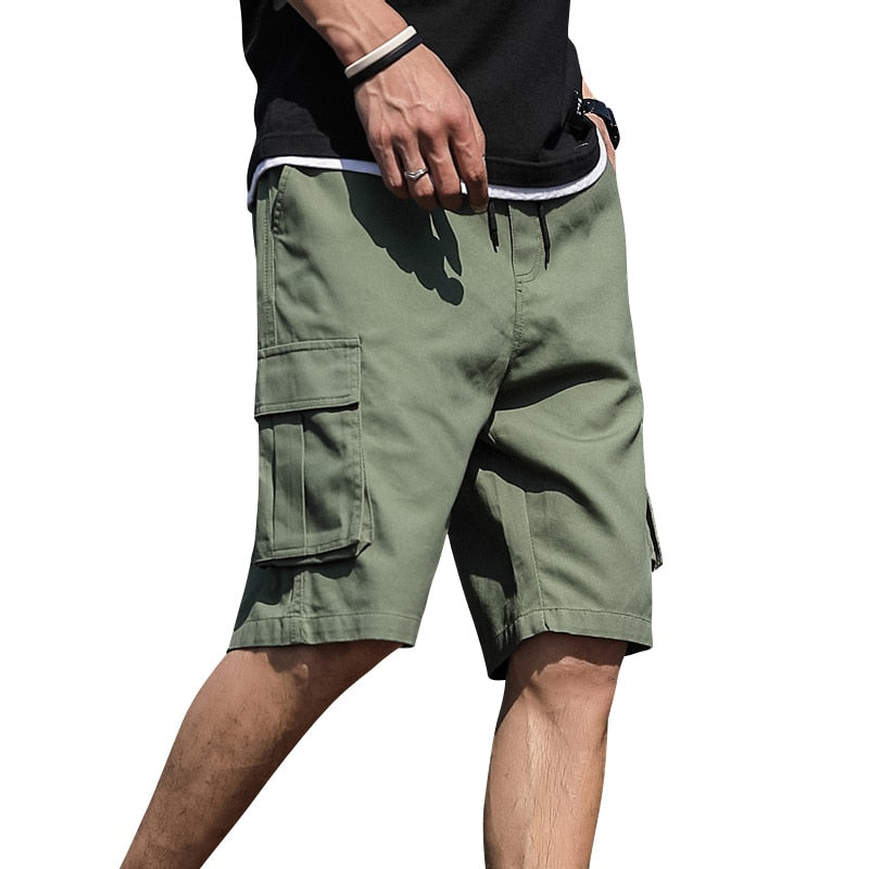 Summer High Quality Men Casual Loose Shorts